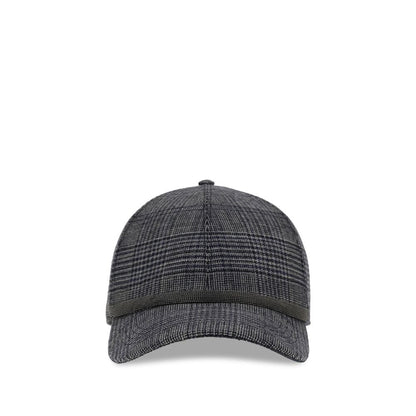 Brunello Cucinelli Gray Fleece Wool Cap