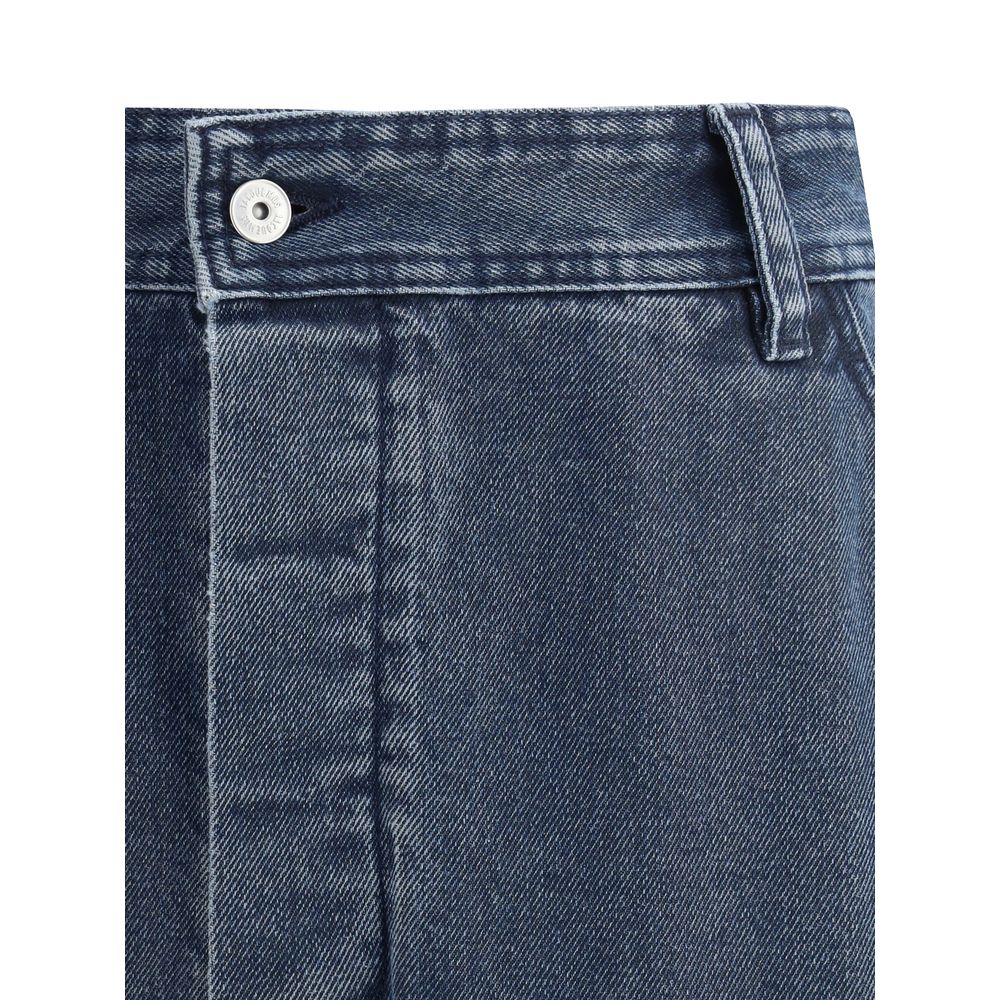 Jacquemus Le Cargo De-Nîmes Carré Jeans - Blue Cotton Denim