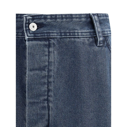 Jacquemus Le Cargo De-Nîmes Carré Jeans - Blue Cotton Denim