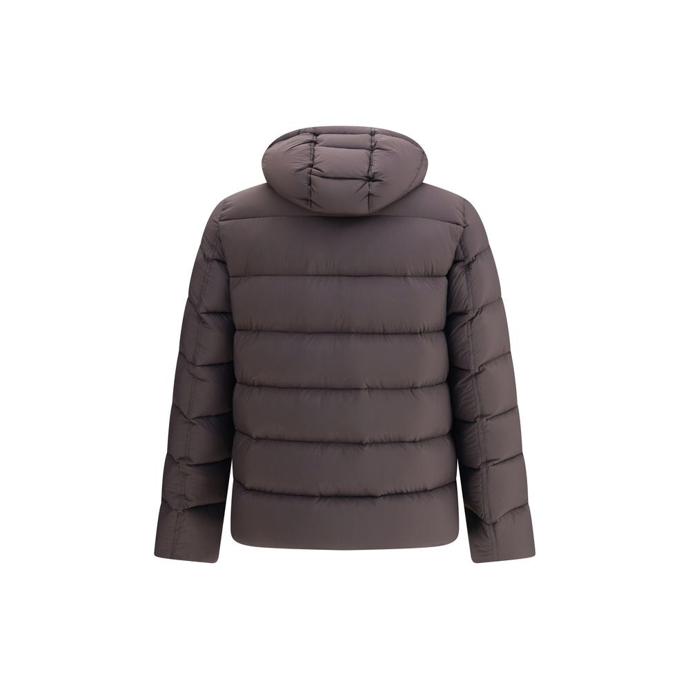 Herno Brown Hooded Padded Jacket