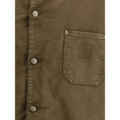 Maison Margiela Bicolor Cotton Denim Jacket