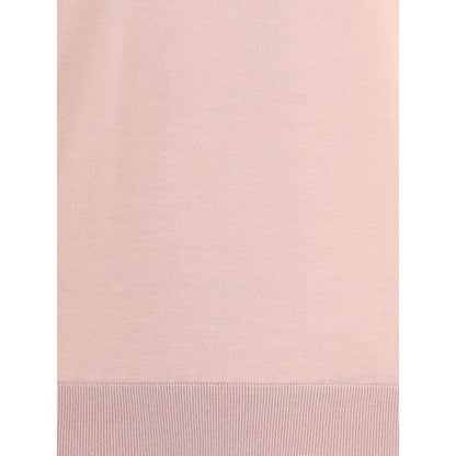 ZEGNA Pink Cashmere / Silk Blend Turtleneck Sweater