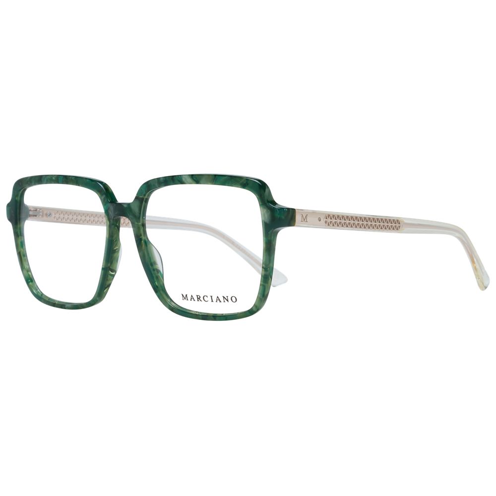 Marciano by Guess Women's Optical Glasses – Green Square Frame, 54mm