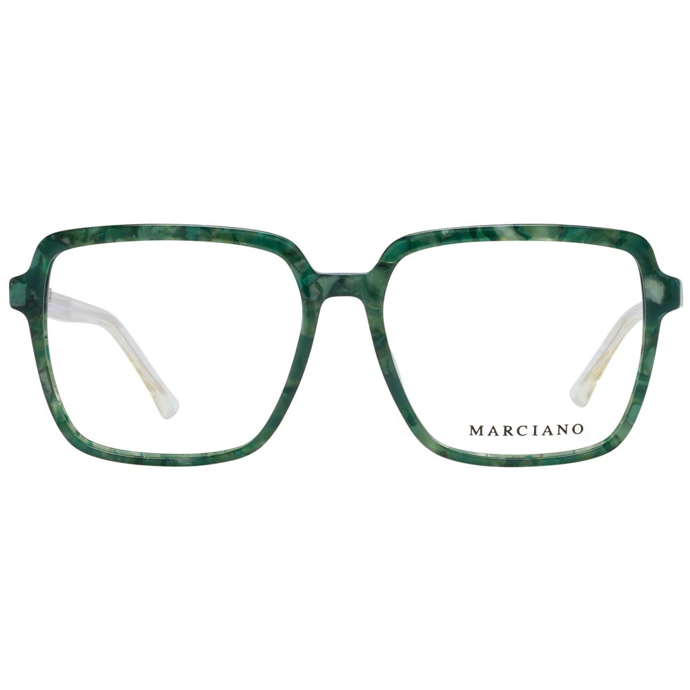 Marciano by Guess Women's Optical Glasses – Green Square Frame, 54mm