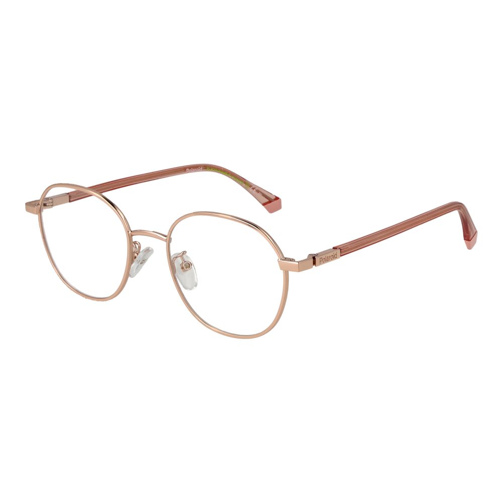Polaroid Unisex Rose Gold Metal Optical Glasses