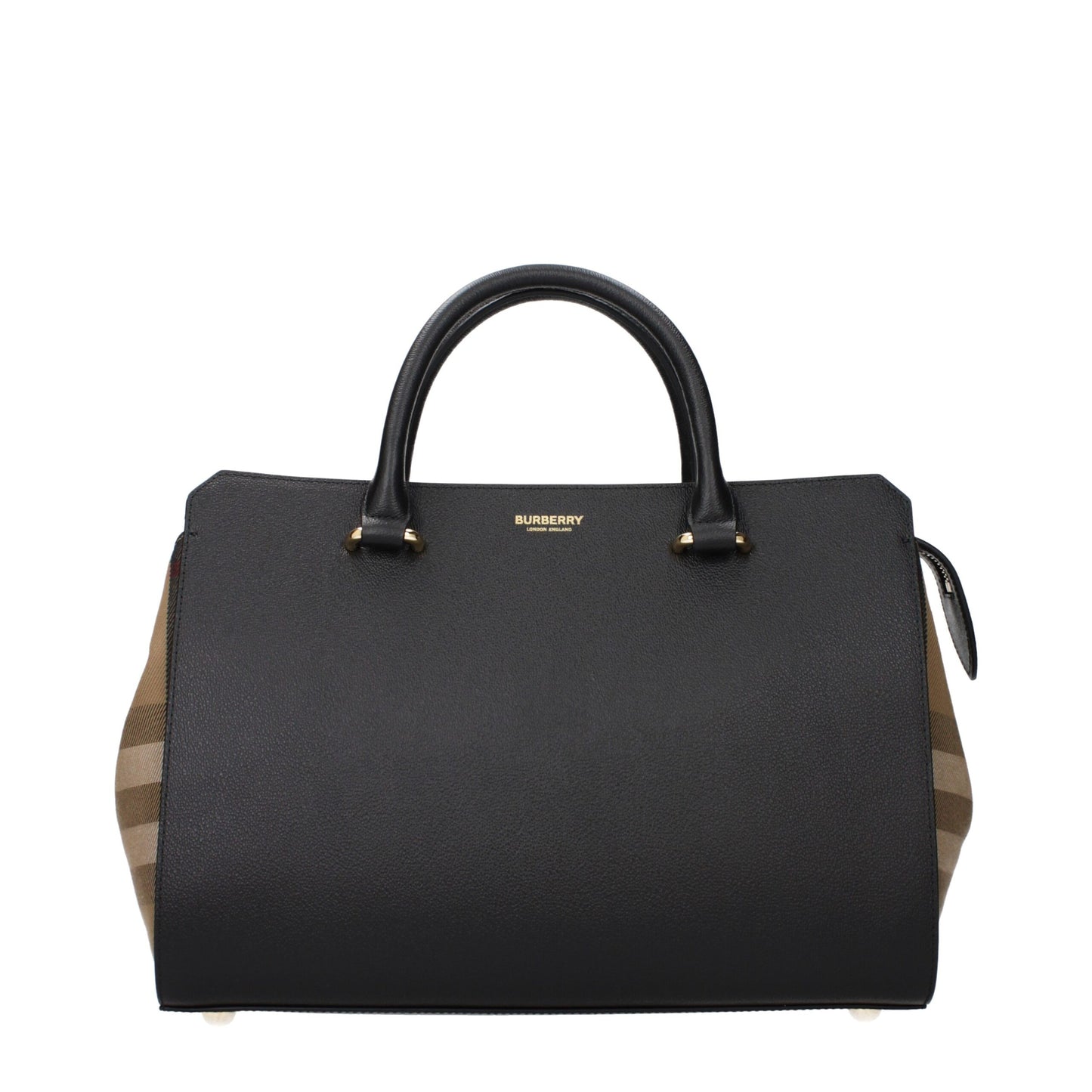 Burberry Black Leather Handbag - Timeless Luxury Redefined