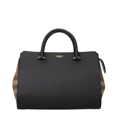 Burberry Black Leather Handbag - Timeless Luxury Redefined