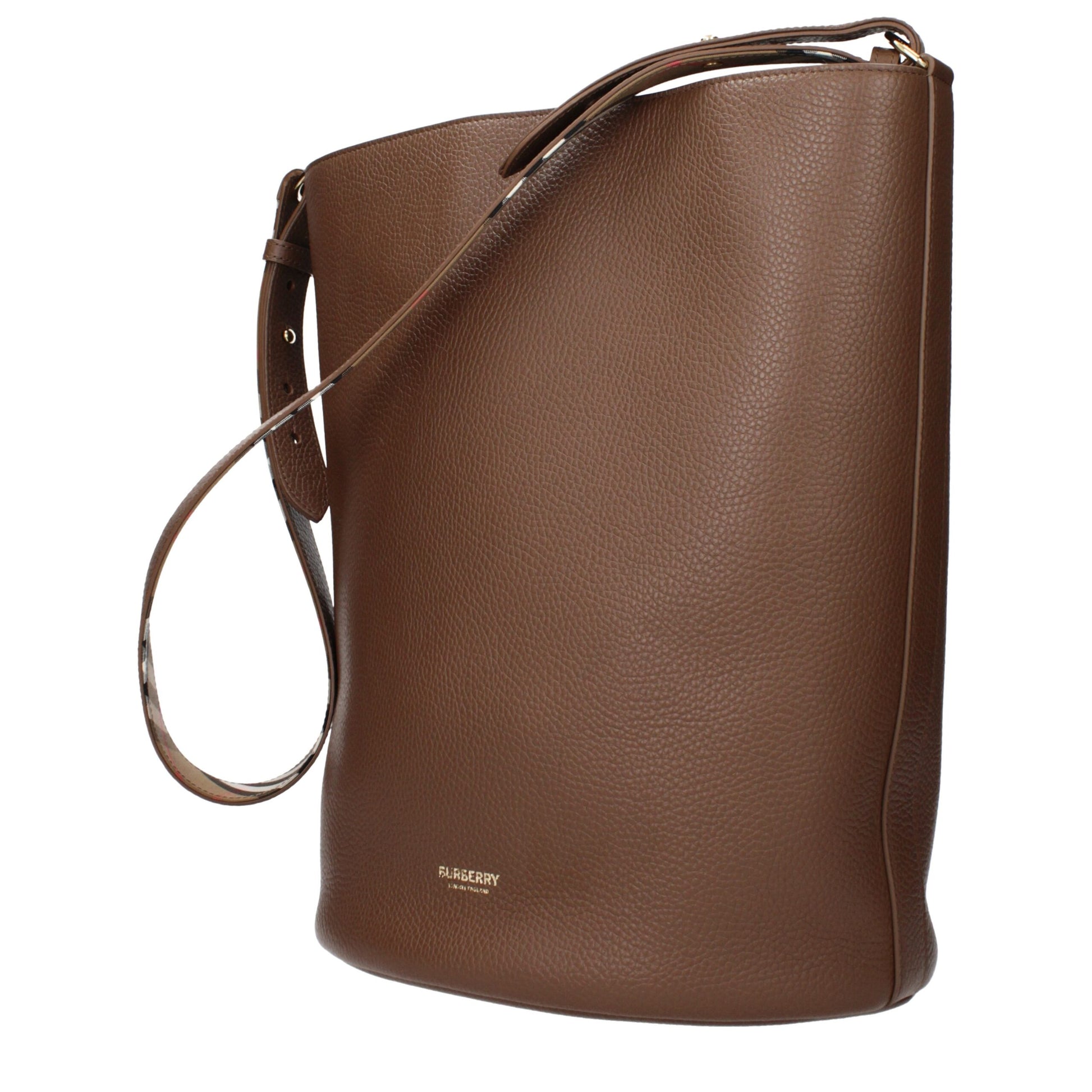 Burberry Brown Leather Handbag: Timeless Sophistication