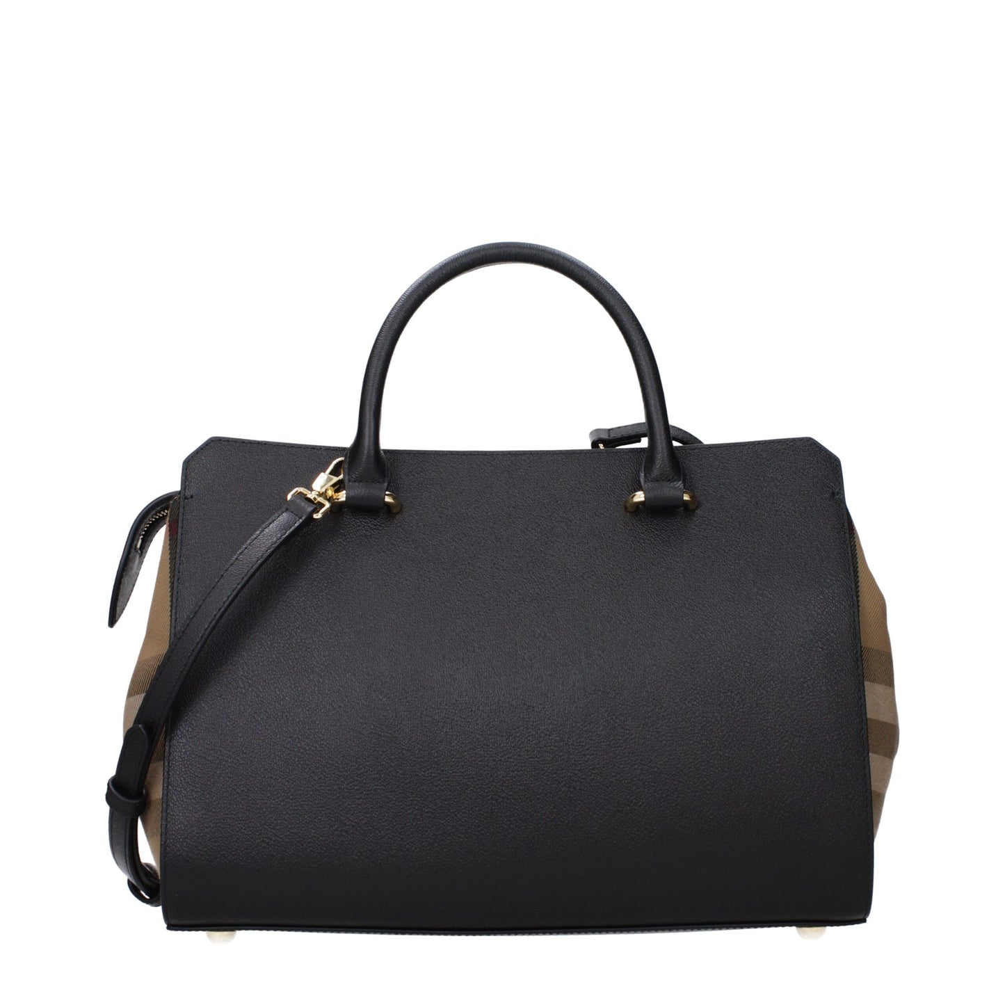 Burberry Black Leather Handbag - Timeless Luxury Redefined