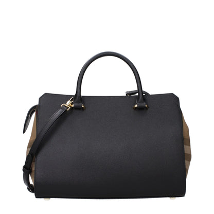 Burberry Black Leather Handbag - Timeless Luxury Redefined