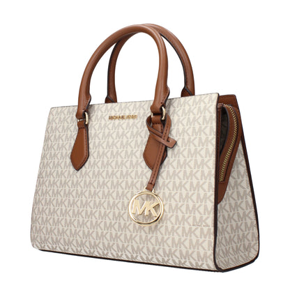 Michael Kors Beige Fabric Handbag: Effortless Elegance
