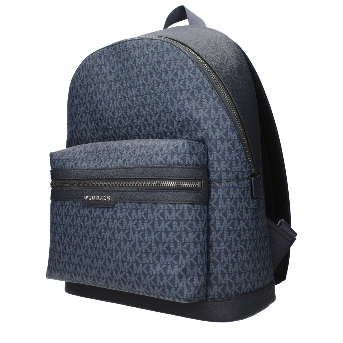 Michael Kors Blue Fabric Backpack – Effortless Style and Practicality