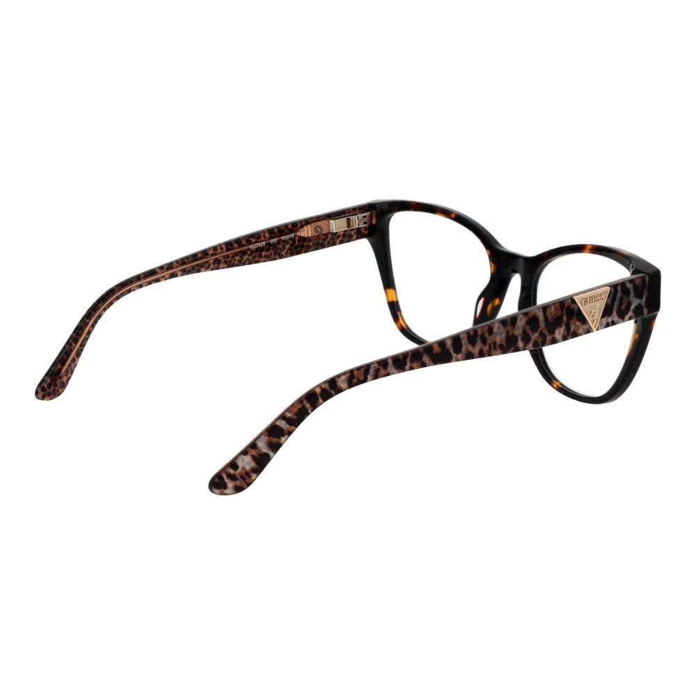 Guess Women’s Optical Glasses – Brown Cat Eye Frame, 55mm