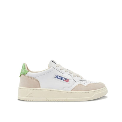 Autry White Leather Sneakers for Women