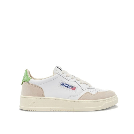 Autry White Leather Sneakers for Women