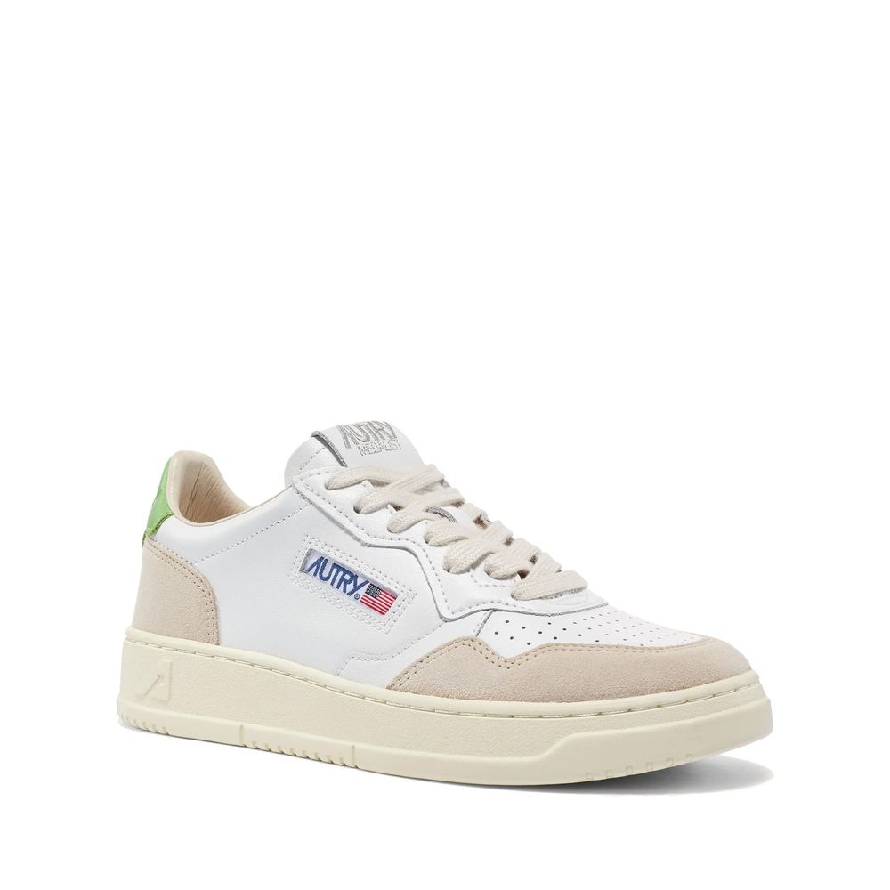 Autry White Leather Sneakers for Women