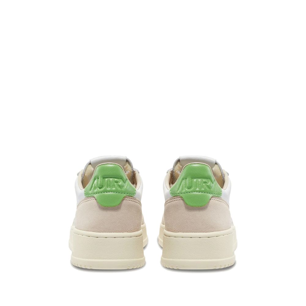 Autry White Leather Sneakers for Women