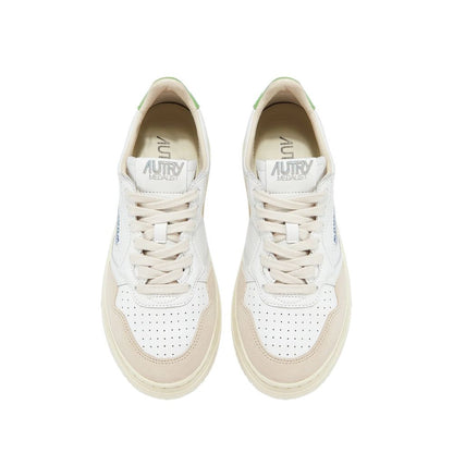 Autry White Leather Sneakers for Women