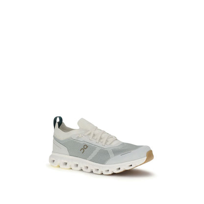 On White Polyamide Athletic Sneakers - Le Cloud 6 Versa