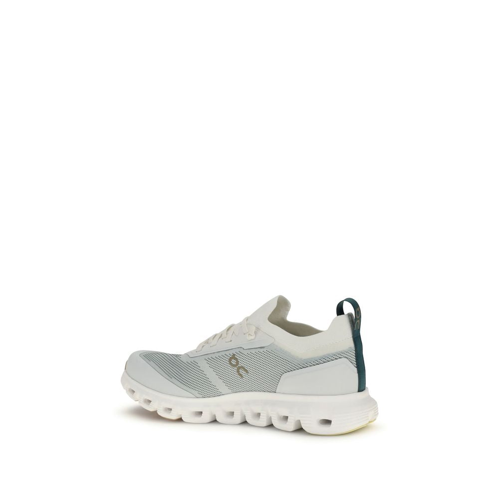 On White Polyamide Athletic Sneakers - Le Cloud 6 Versa