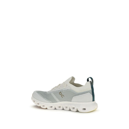 On White Polyamide Athletic Sneakers - Le Cloud 6 Versa
