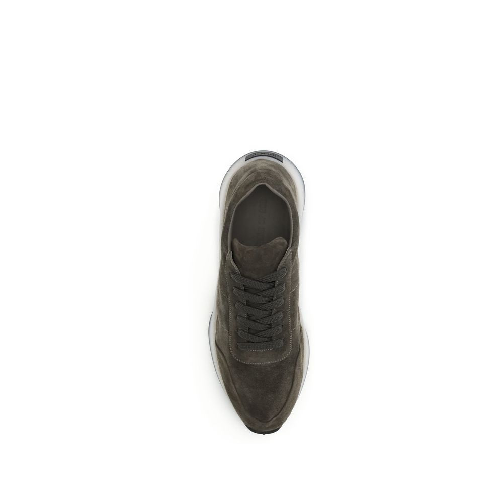 Fear Of God Green Leather Vintage Runner Sneakers