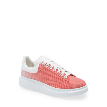Alexander McQueen Coral & White Degrade Chunky Sneakers