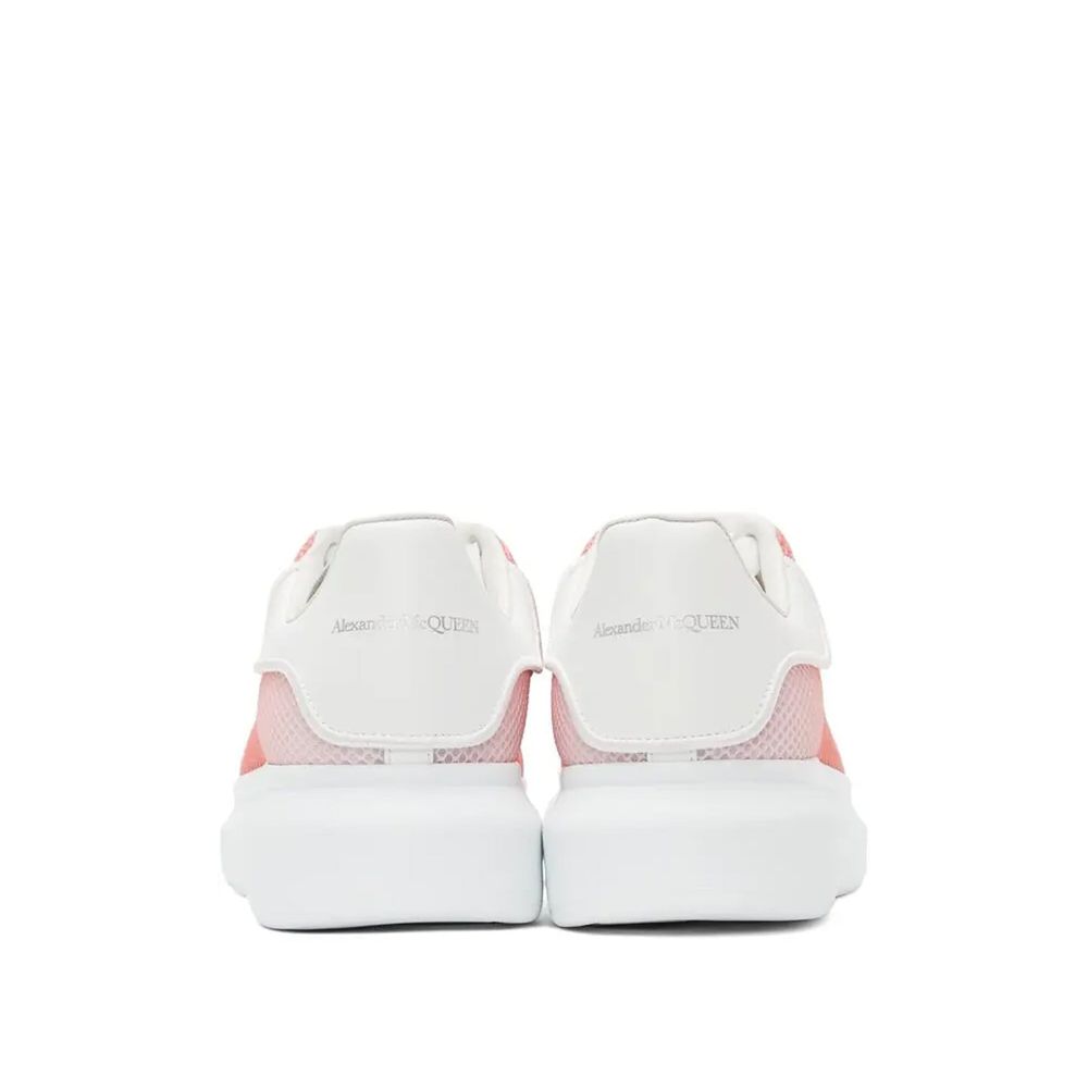 Alexander McQueen Coral & White Degrade Chunky Sneakers