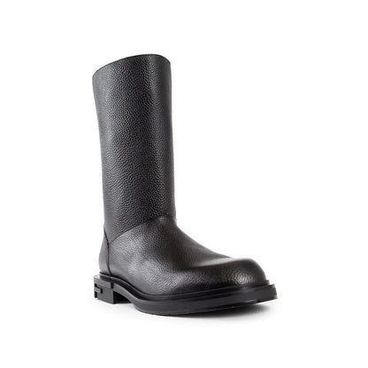 Fendi Black Calfskin Boots for Men