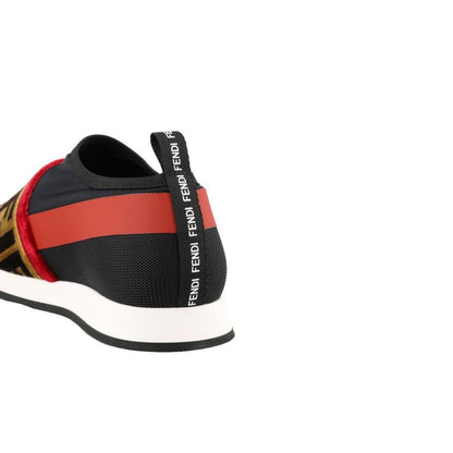 Fendi Black Fabric Sneakers - Elevate Your Style with Playful Sophistication