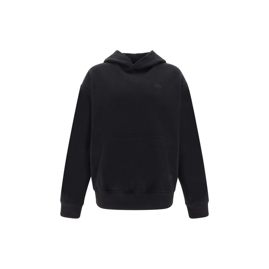 Diesel Black Elastane Sweatshirt - Macs Hoodie