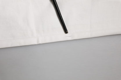 Domenico Tagliente White Tapered Dress Formal Trouser Pants