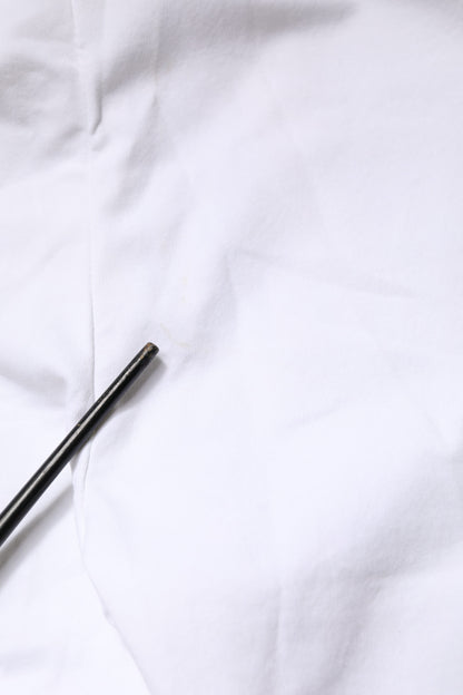 AGLINI White Skinny Fit Mid Waist Men Denim Trouser Jeans