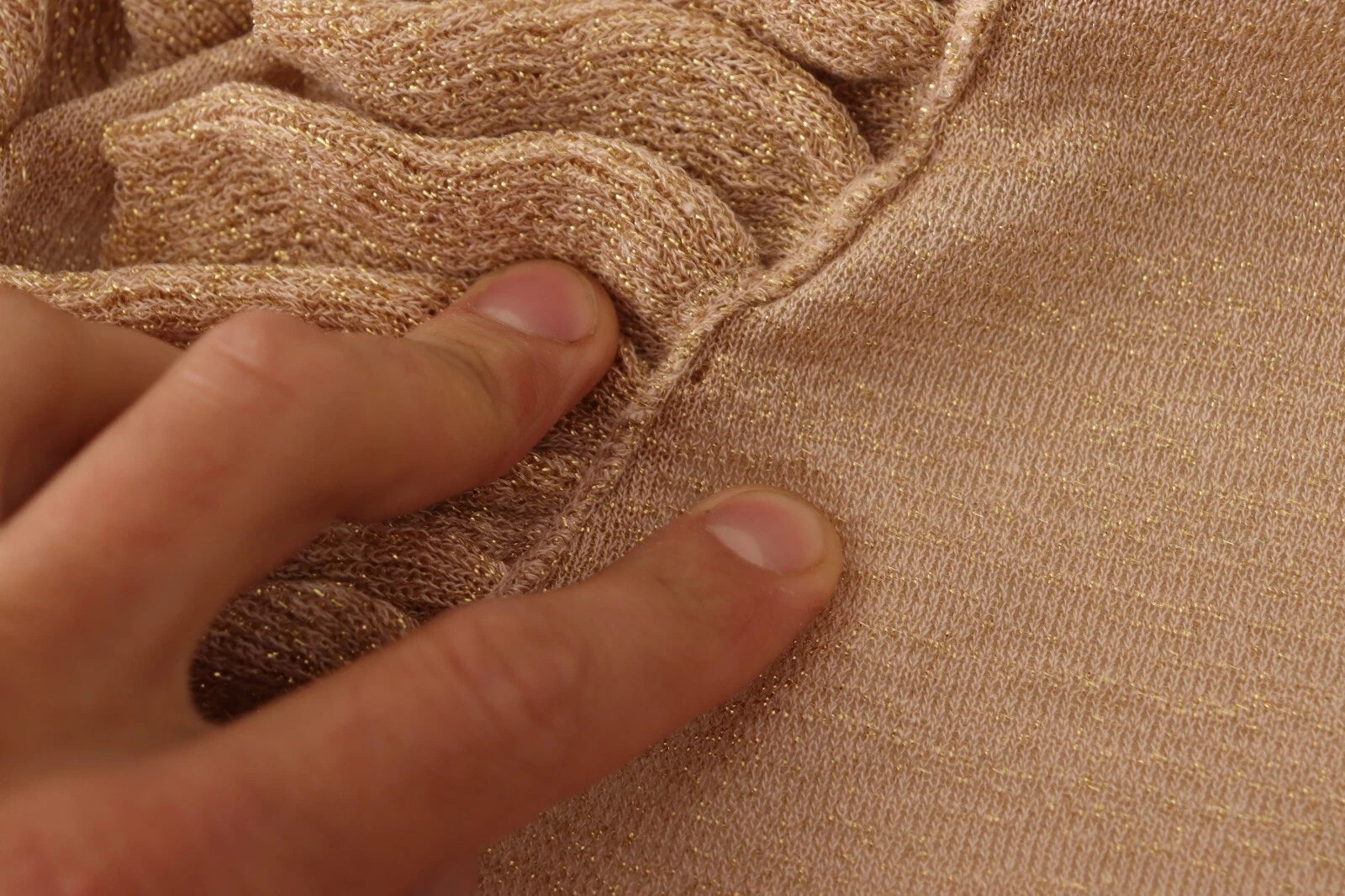 Aniye By Gold Ruffles Long Sleeves Viscose Cardigan Top