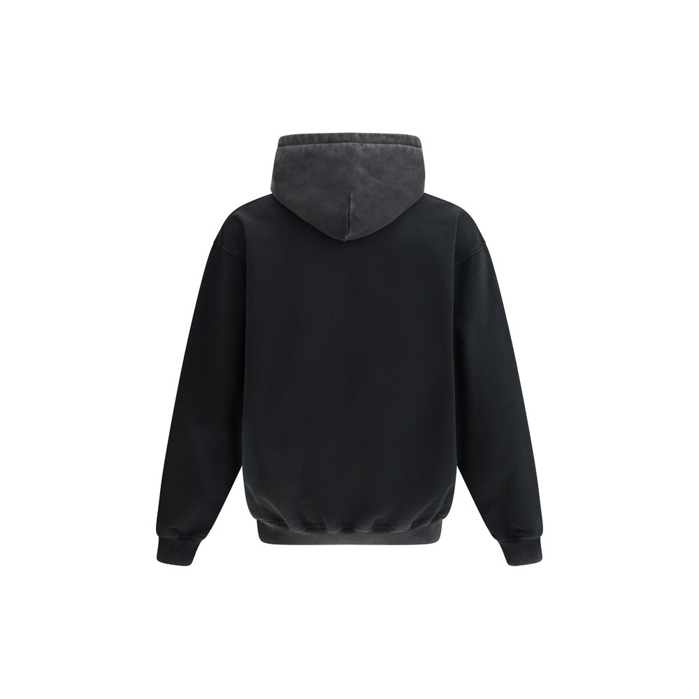 Represent Black Cotton Sweatshirt - The Thoroughbred Hoodie