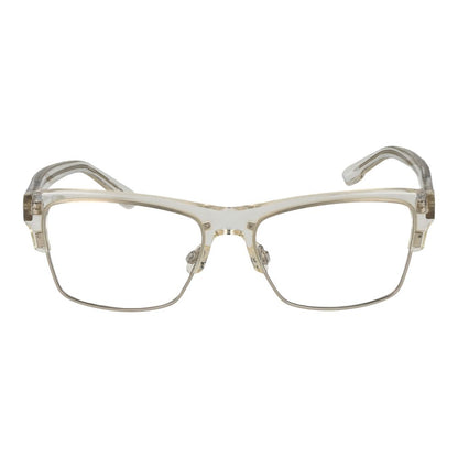 Spy Transparent Plastic Glasses – Rectangle Full-Rim Frame