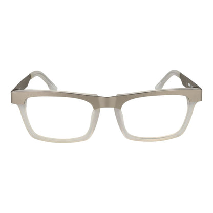 Spy Silver Optical Glasses – Rectangle Full-Rim Frame, 54mm