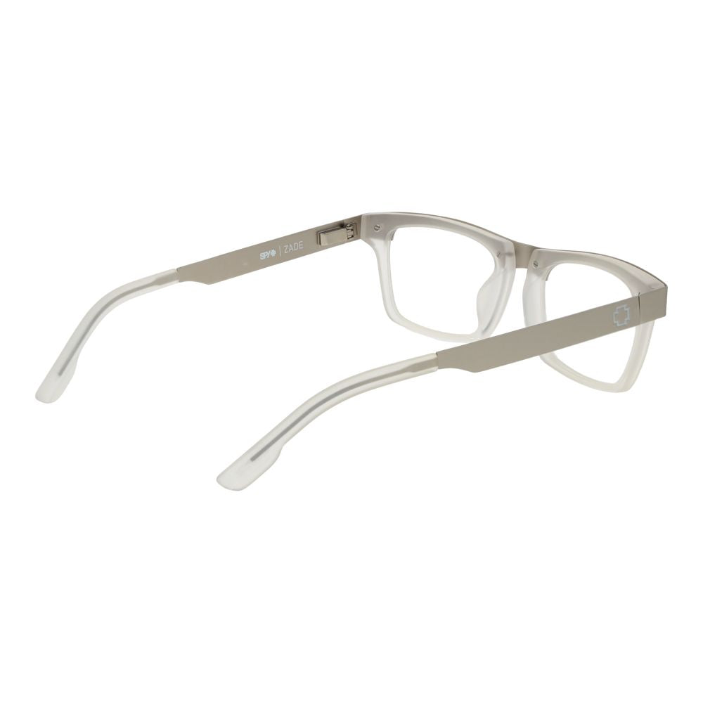Spy Silver Optical Glasses – Rectangle Full-Rim Frame, 54mm