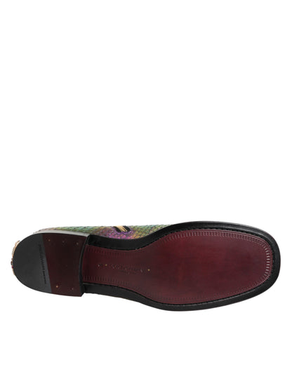 Dolce & Gabbana Multicolor Chelsea Short Ankle Boots