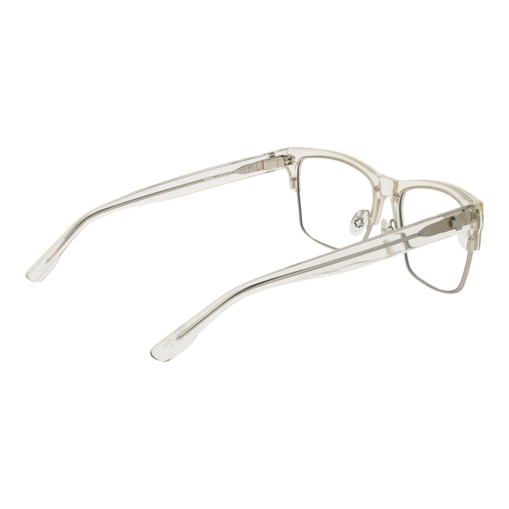 Spy Transparent Plastic Optical Glasses – Rectangle Full-Rim Frame, 57mm