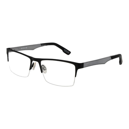 Spy Black Optical Glasses – Rectangle Half-Rim Frame