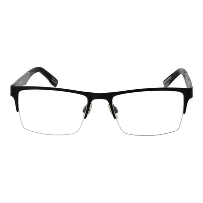 Spy Black Optical Glasses – Rectangle Half-Rim Frame