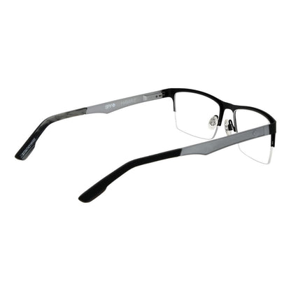 Spy Black Optical Glasses – Rectangle Half-Rim Frame