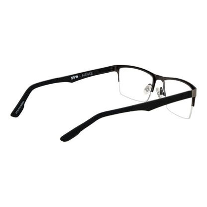 Spy Men's Optical Glasses – Gunmetal Half-Rim Frame, 54mm