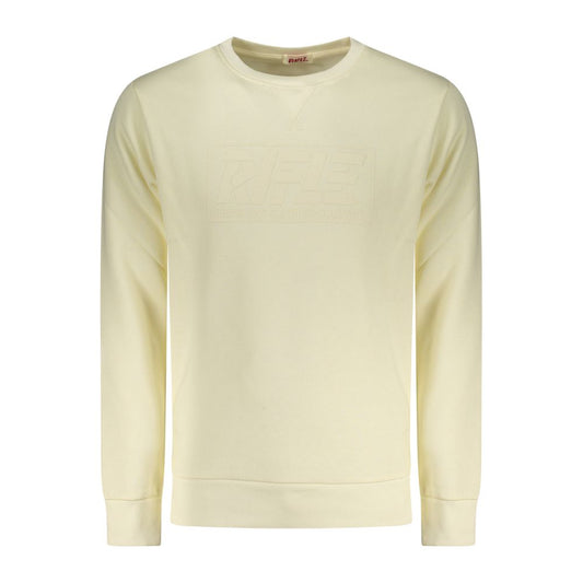 Rifle White Cotton Sweatshirt - Casual Comfort Redefined