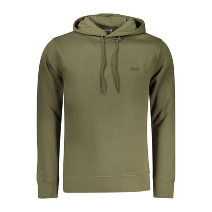 Rifle Green Cotton Sweatshirt - Stylish Comfort