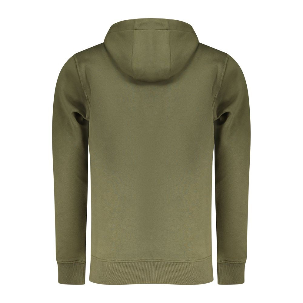 Rifle Green Cotton Sweatshirt - Stylish Comfort