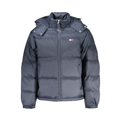 Tommy Hilfiger Blue Water Repellent Hooded Puffer Jacket