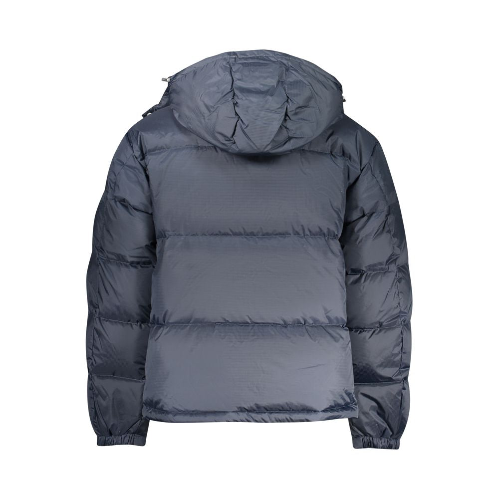 Tommy Hilfiger Blue Water Repellent Hooded Puffer Jacket