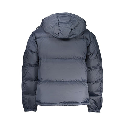 Tommy Hilfiger Blue Water Repellent Hooded Puffer Jacket